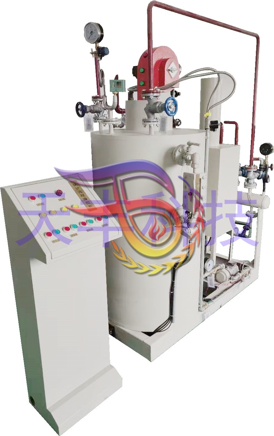 立式油（气）蒸汽锅炉实操考培模拟机